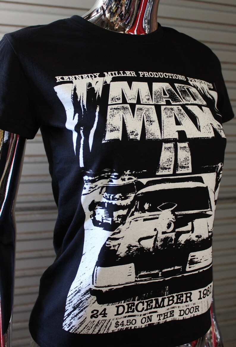 Mad Max 2 DIY Punk Flyer dames t-shirt afbeelding 2