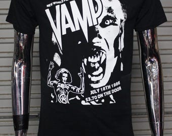 Vamp DIY Punk Flyer T-Shirt