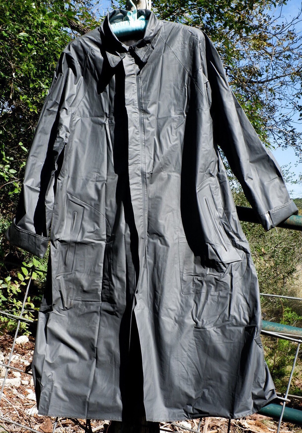 Rubber Raincoat - Etsy