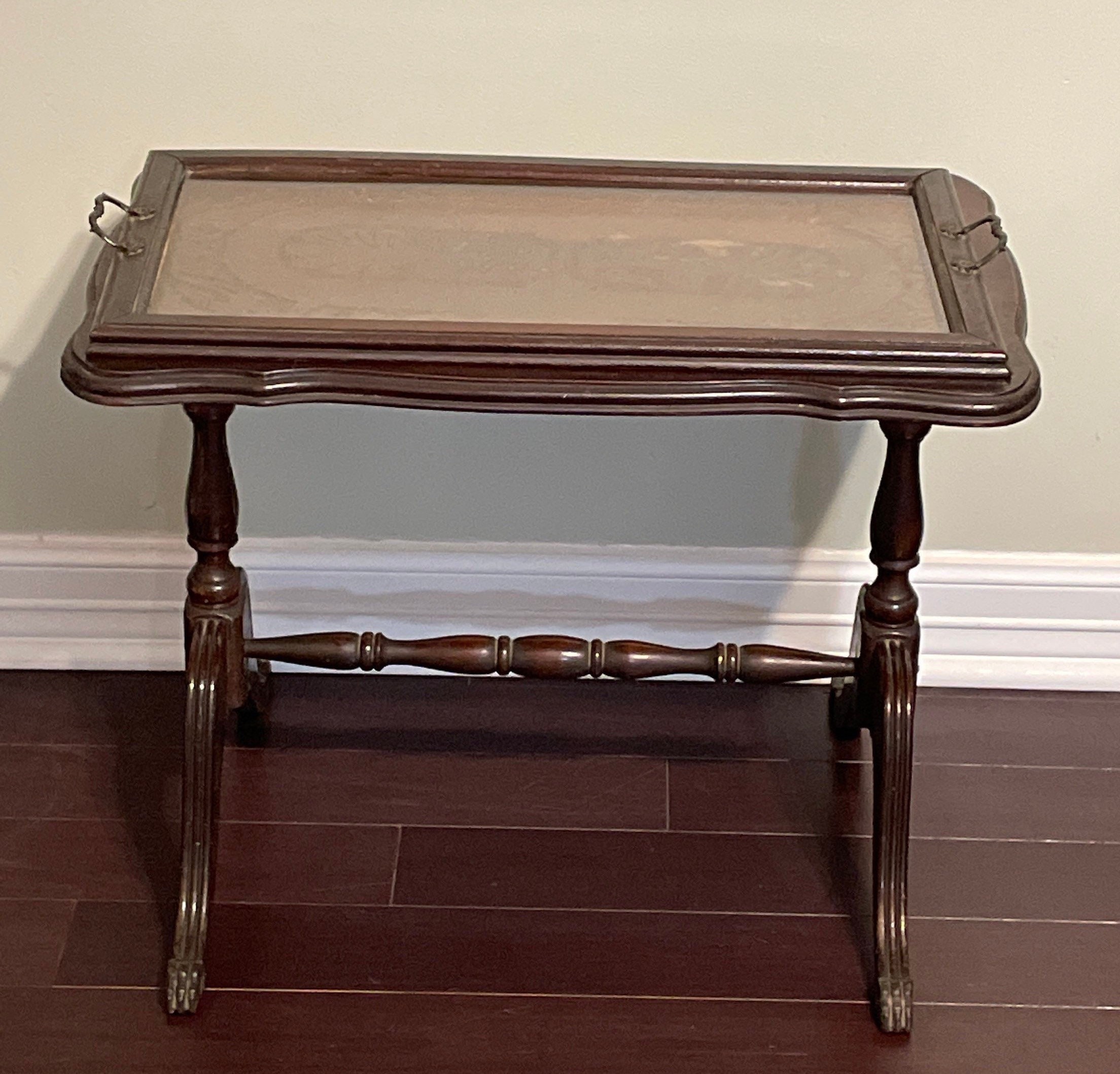 ウィッカー バトラートレイテーブル アンティーク Butler tray table - Etsy 日本