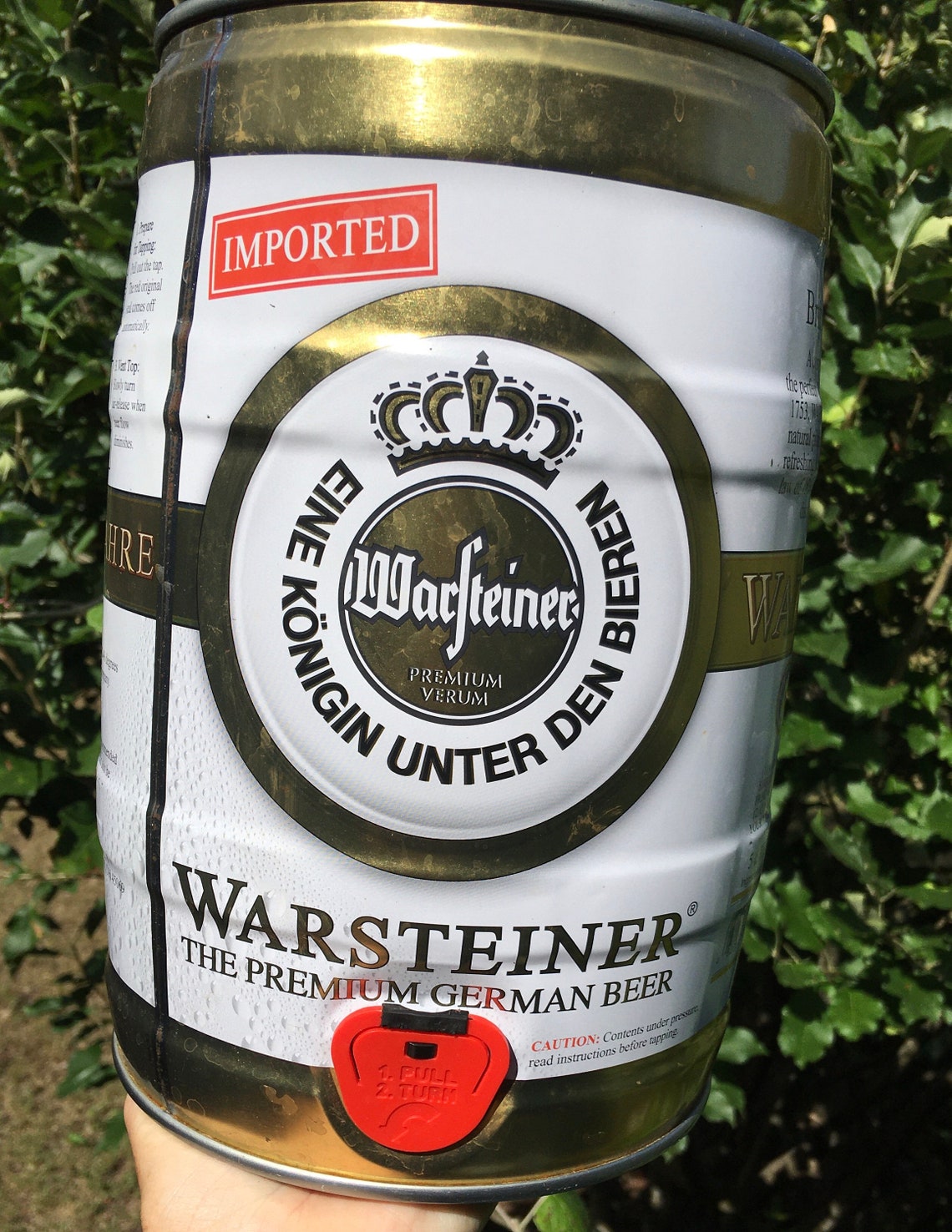 Set of 2 EMPTY German Beer 5L Kegs/Paulaner HefeWeizen and Etsy