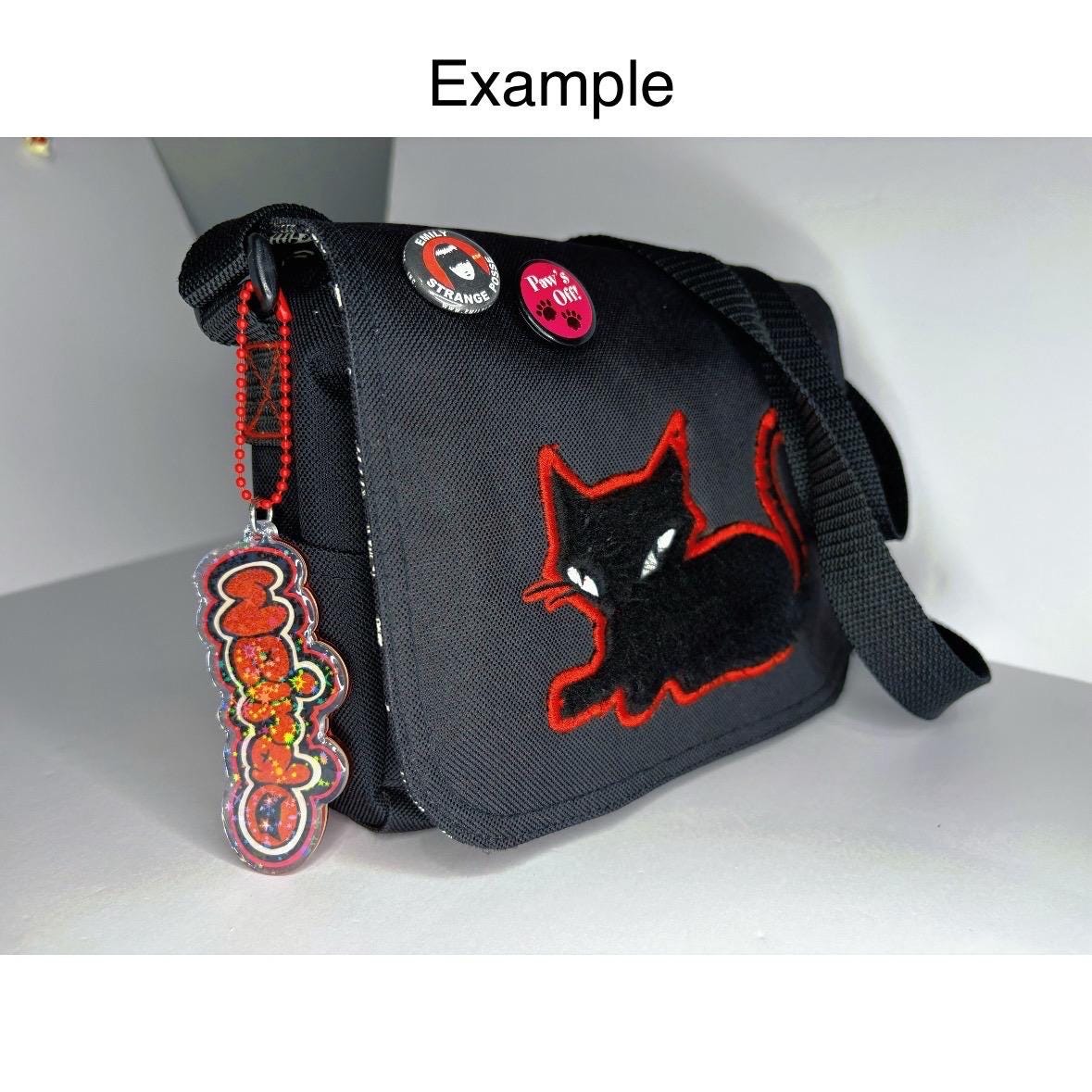 Emily the Strange Keychain - Etsy