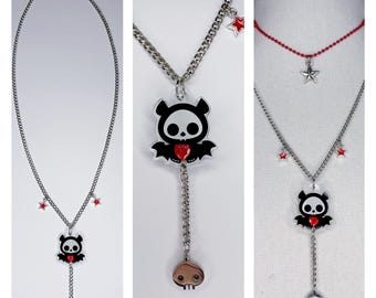 Emo Scene Necklace Mid Early 2000s Jewelry Cord Necklace Soda 