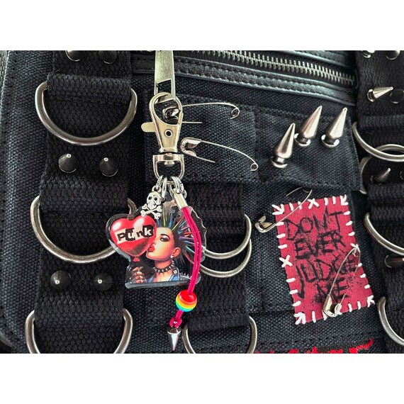 国内で当店のみ Imdelusion - Multi-Charm Punk Keychain Pokemon Center Original Nationwide Pokedex Metal Charm Set