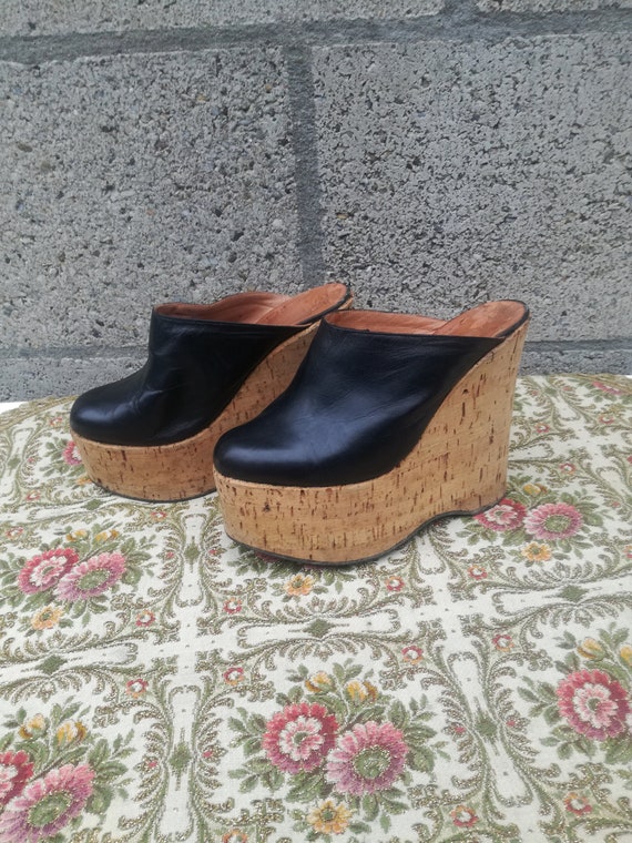 cork platform shoes
