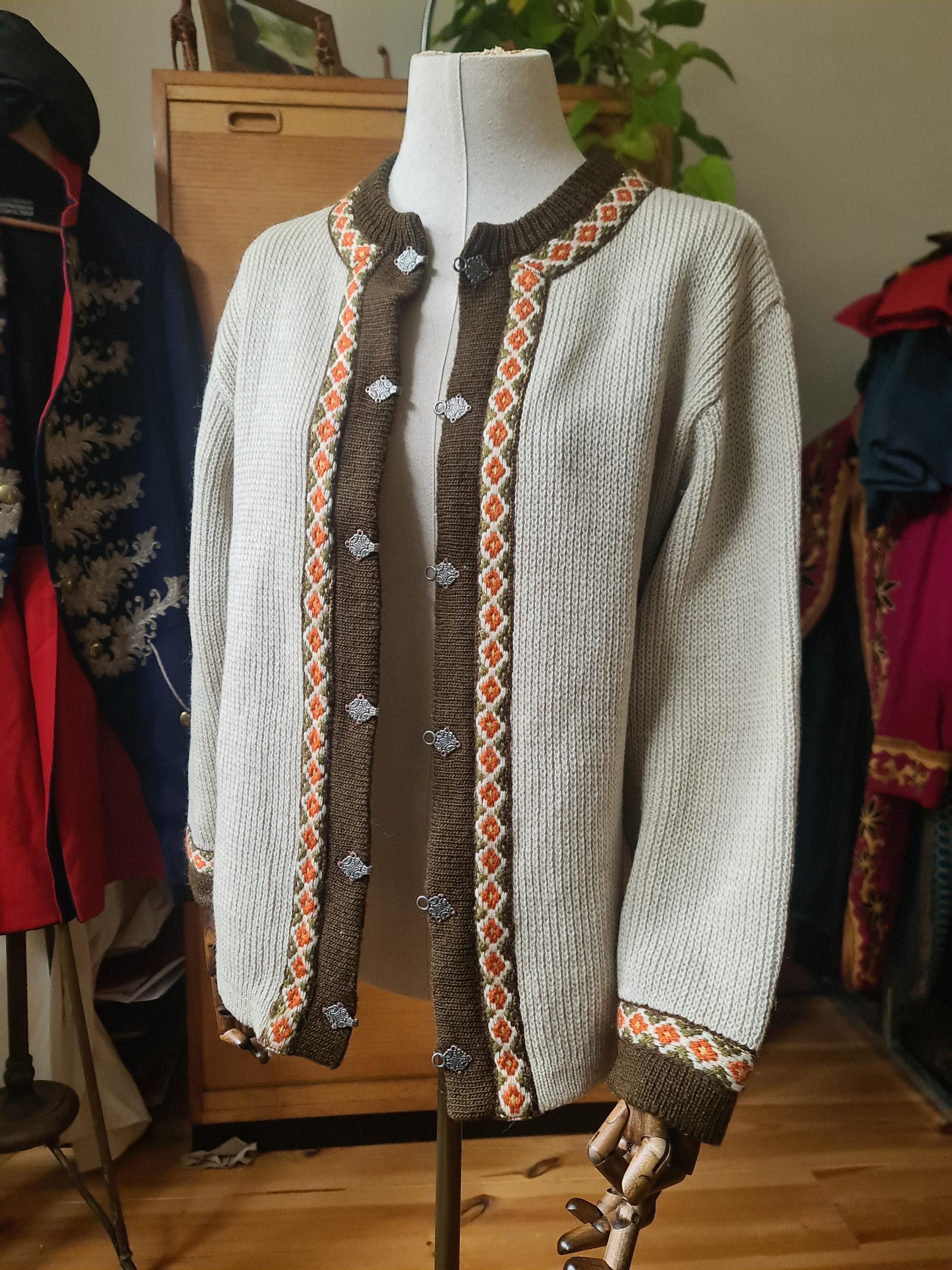 Nordstrikk Cardigan Made in Norway Winter Clothing New Wool 