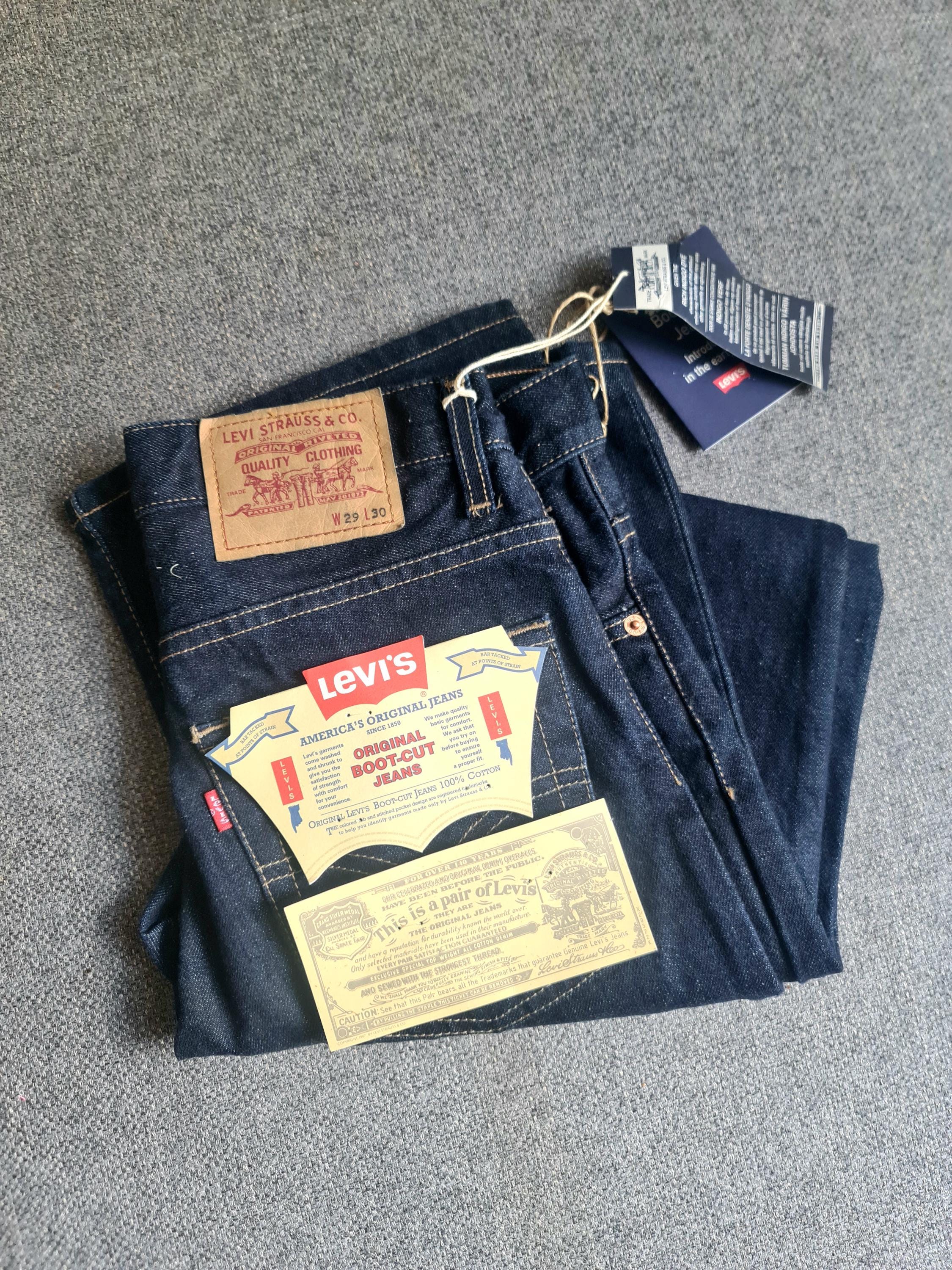 希少 LEVI'S 507 ストレートデニム PP W36xL33 日本製 Levis 507 jeans - Etsy 日本
