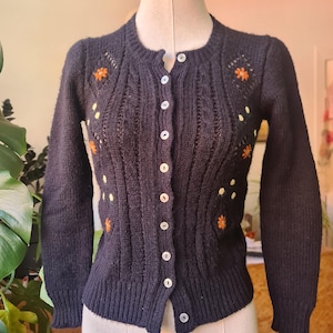 Vintage Hungarian Cardigan - Etsy