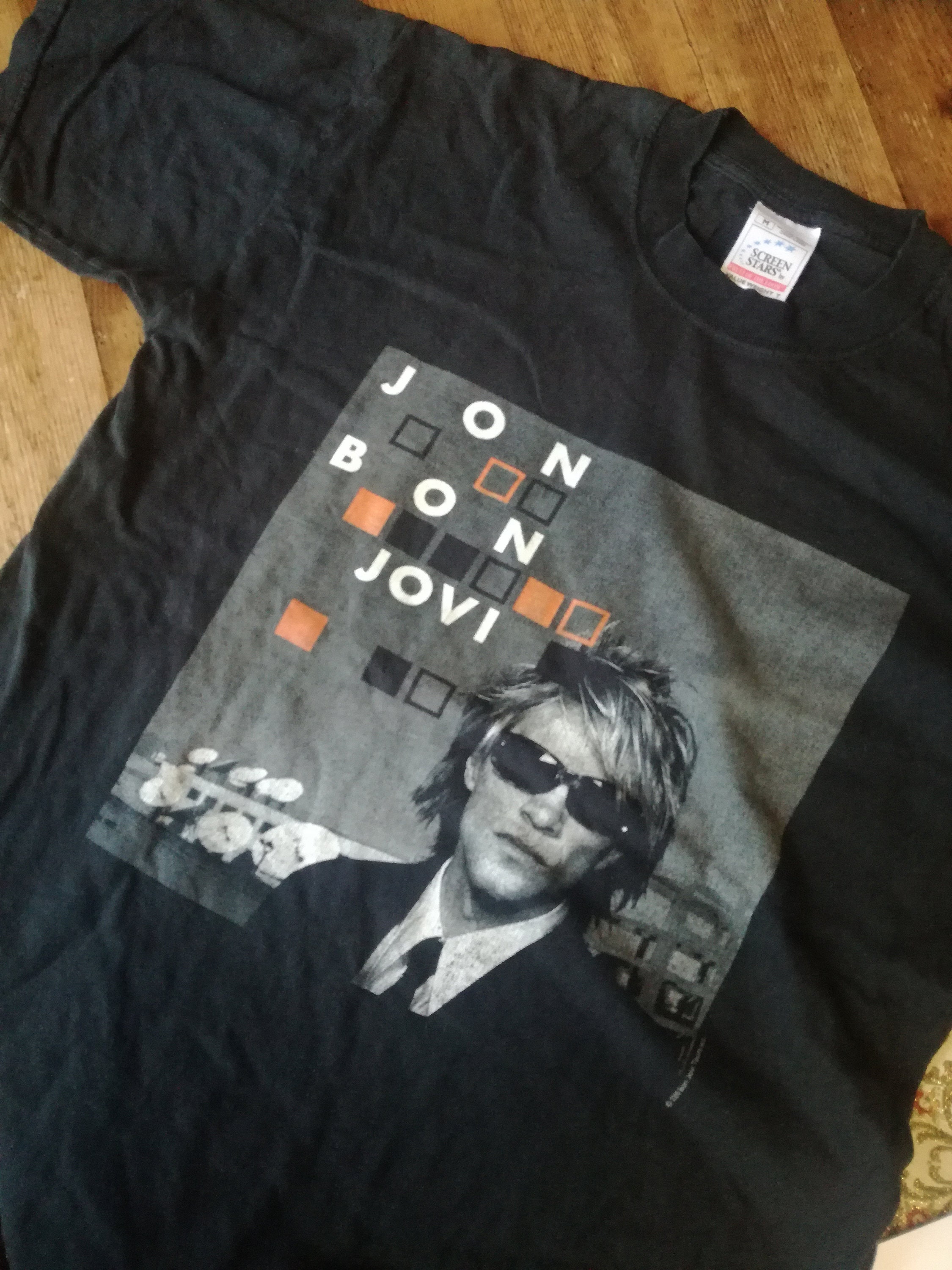Vintage Jon Bon Jovi Crush Tour T Shirt 