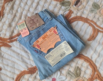 Vintage Levi's 501 Red Line W31 L36 Deadstock - Etsy