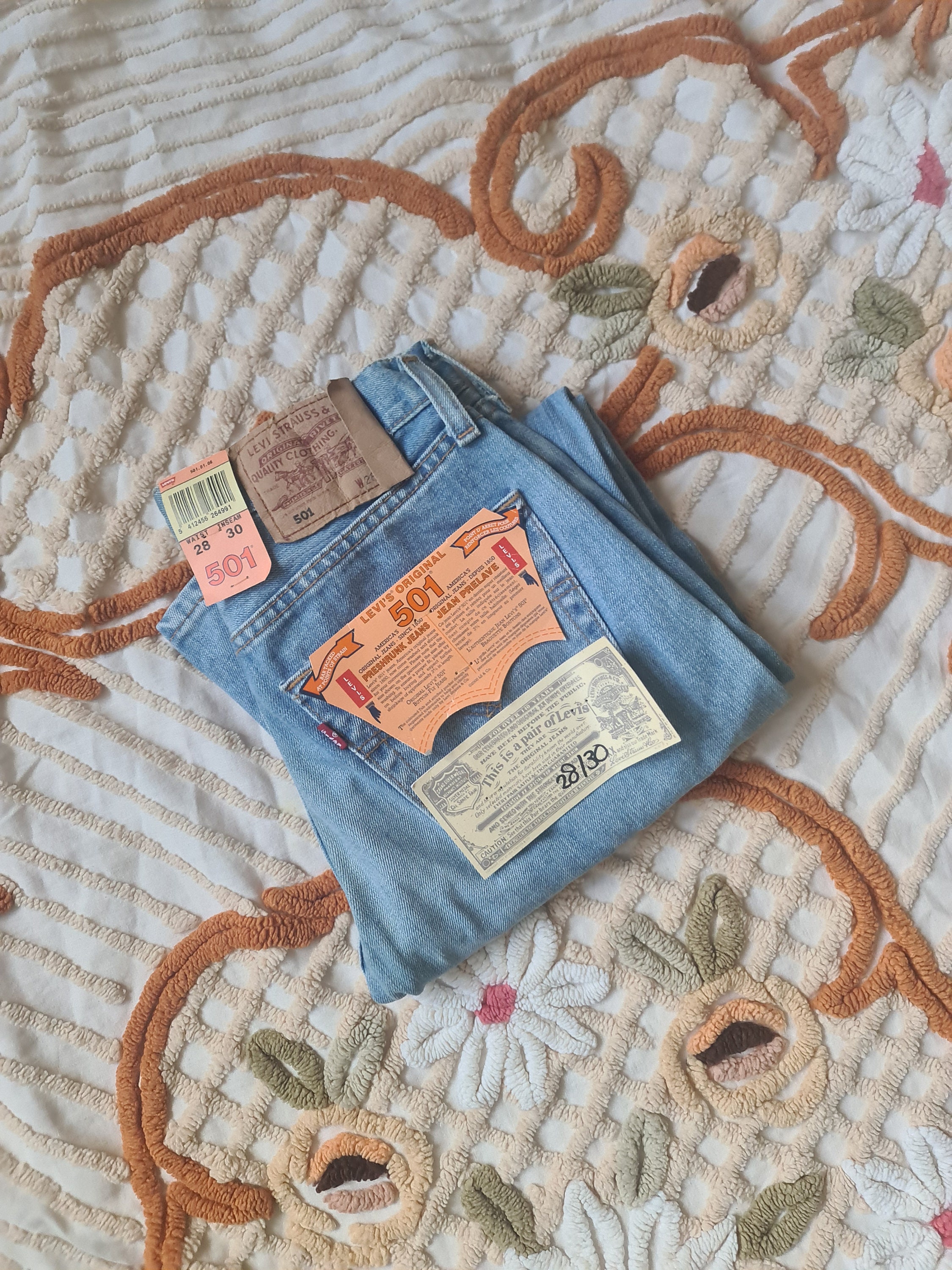 Vintage Levis 501 Deadstock - Etsy Vintage Levis 501 Deadstock - Etsy