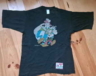 Asterix Obelix 't shirt 1996 1997 Albert Rene vintage