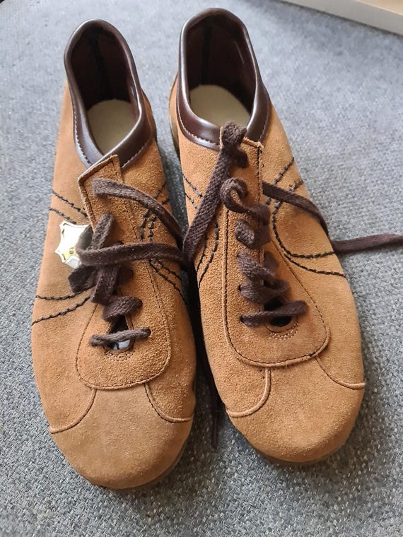 Deadstock Vintage Clarive Buggy 1970s 1980s. Suede, Rubber