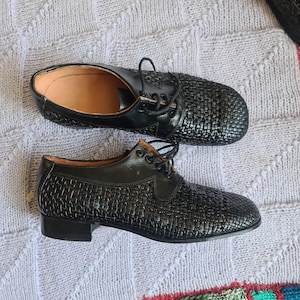Deadstock lace shoes vintage unworn 1950 size eu 40