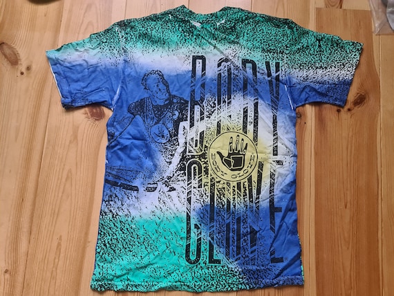 トップス 00's BODY GLOVE ALL OVER PATTERN Single Stitch Body Glove 1993 T Shirt Vintage All Over Print - Etsy