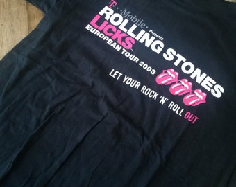 Rolling Stones 2003 European Tour Licks Get Your Rock 'n Roll Out