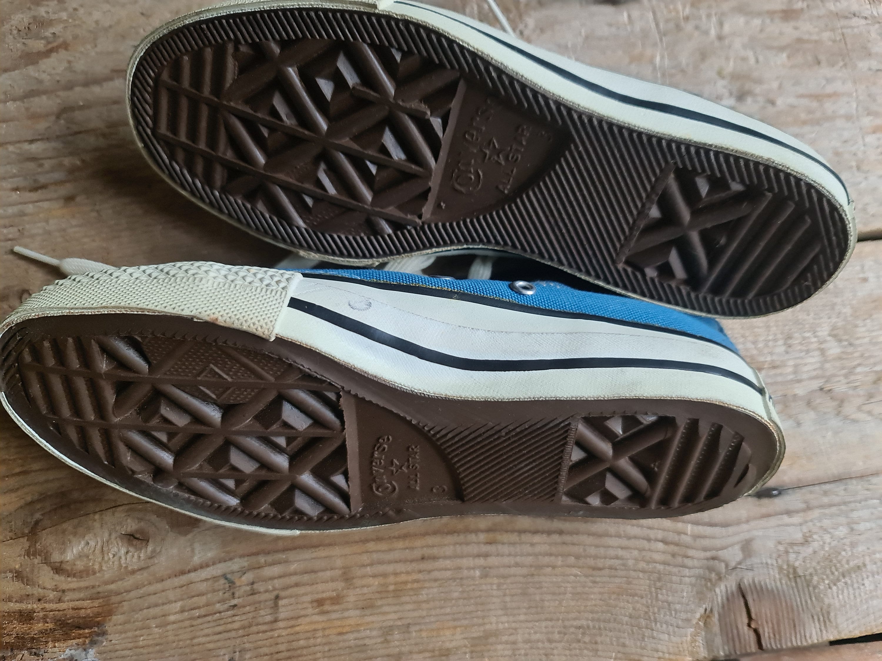 Unworn Vintage All Stars Converse Made in Usa Size 3 - Etsy