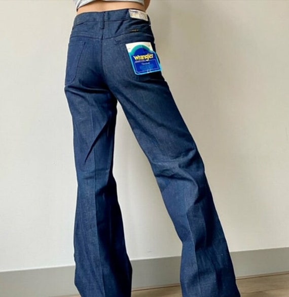 Wrangler vintage flares unworn deadstock jeans 70s