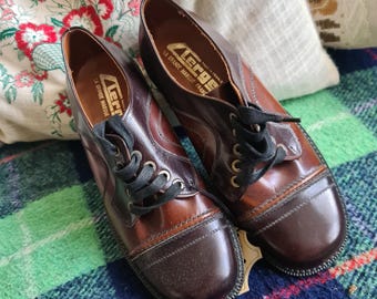 Dr Martens Chunky Y2K Oxford Shoes Men 10 EU 43 Brown  display picture 1