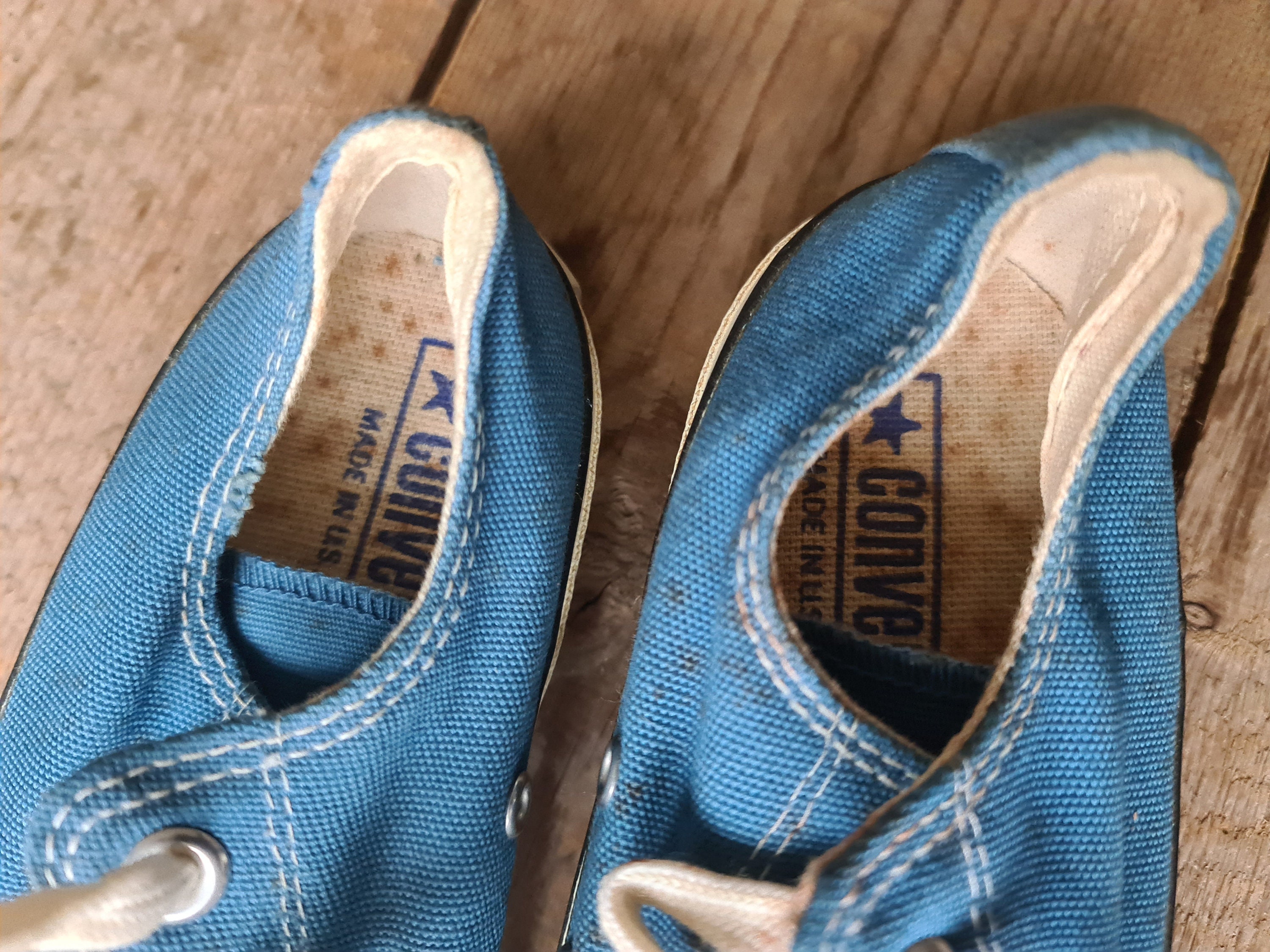 Unworn Vintage All Stars Converse Made in Usa Size 3 - Etsy