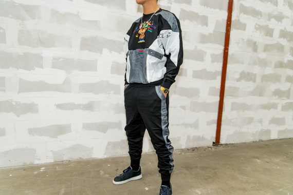 pants and sweatshirt