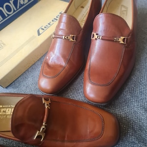Zapatos vintage de cuero Clerget de Deadstock, sin cordones, de buena calidad, fabricados en Francia