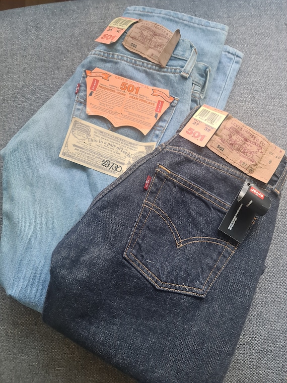 Vintage Deadstock 501 Levi Strauss Levi's Made in Belgium 80s - Etsy