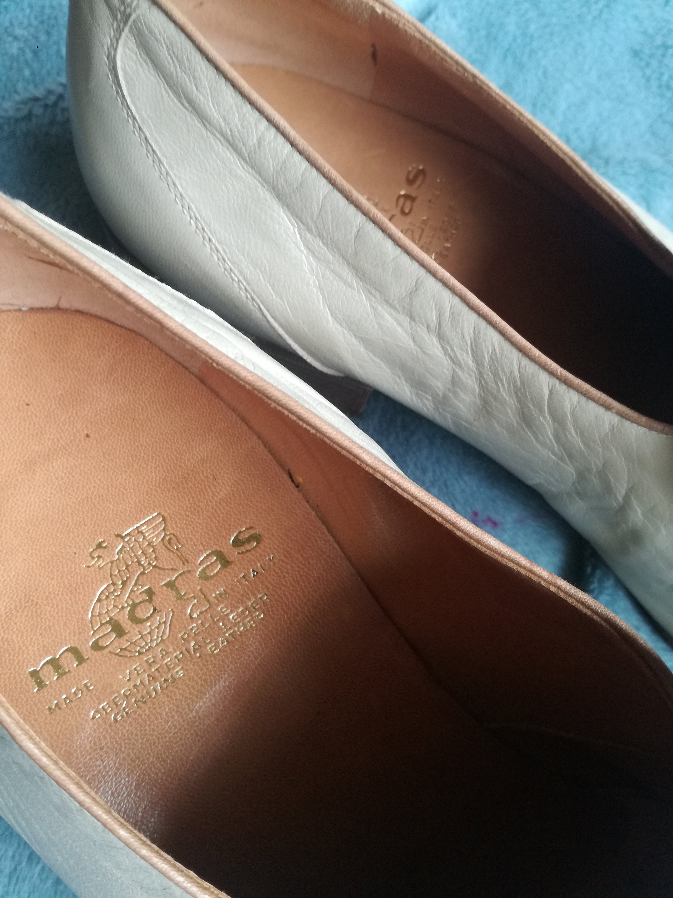 Madras Men,s Italy Designer Deadstocck 60s/70s Slip Ons Callf