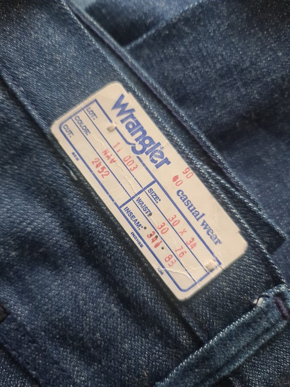 Wrangler vintage flares unworn deadstock jeans 70s - image 8