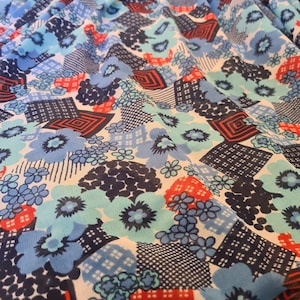 Fabric deadstock new old stock 1960 1950