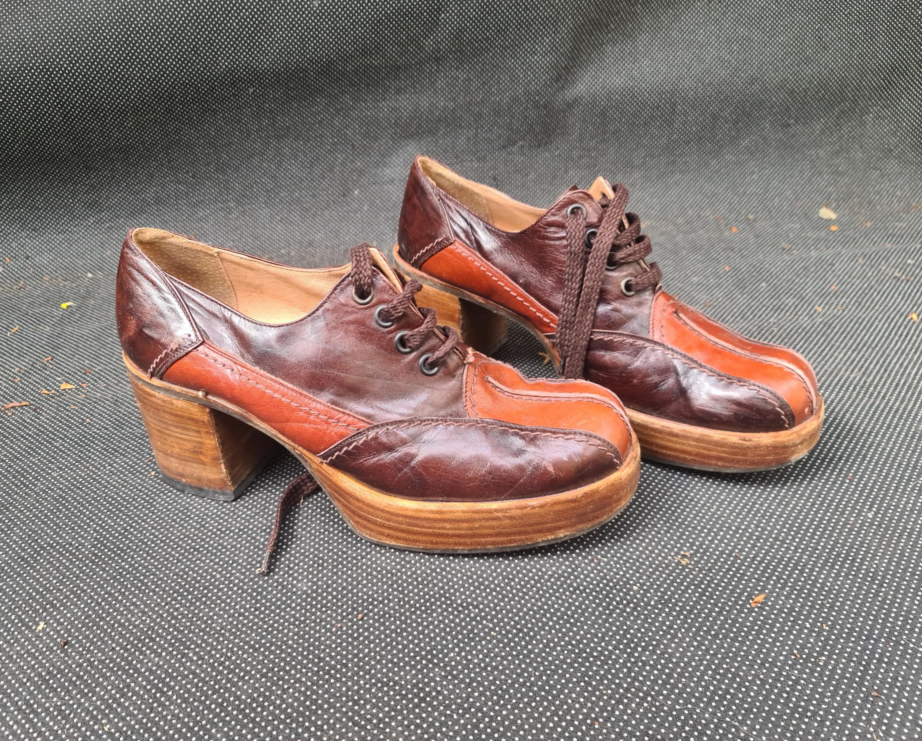 70s loafer heels - Etsy 日本