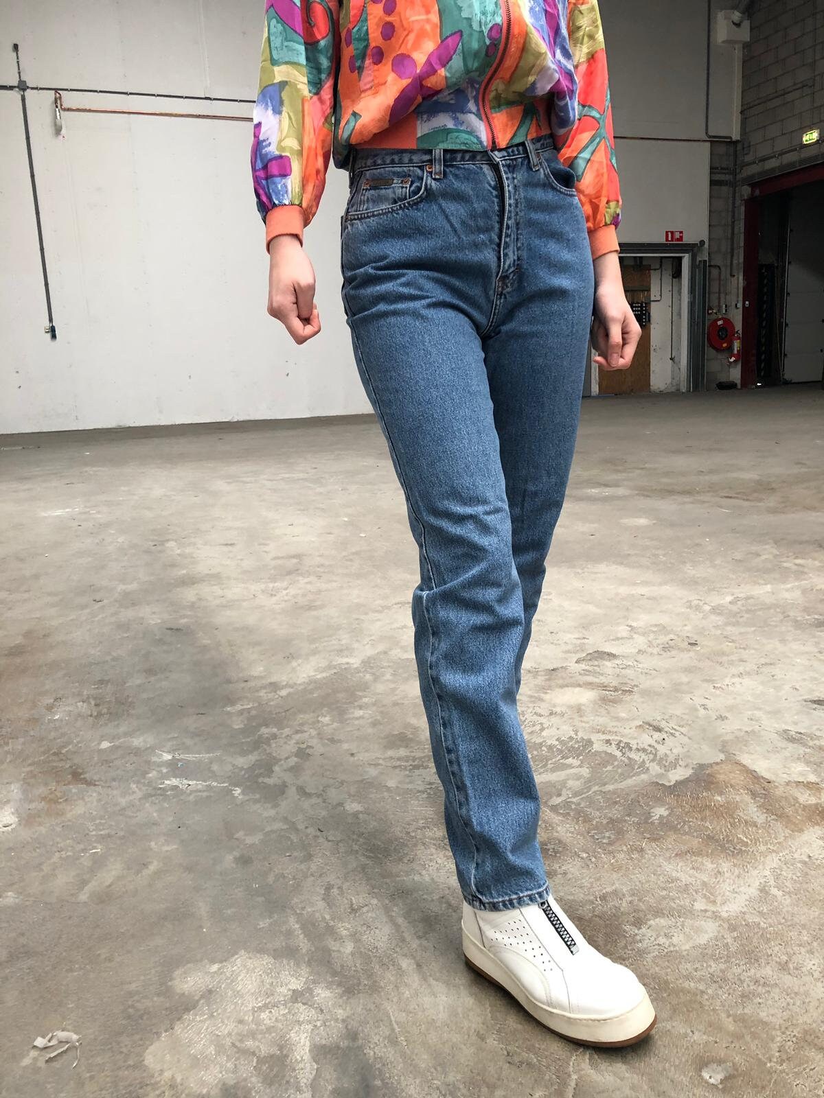 vintage calvin klein mom jeans