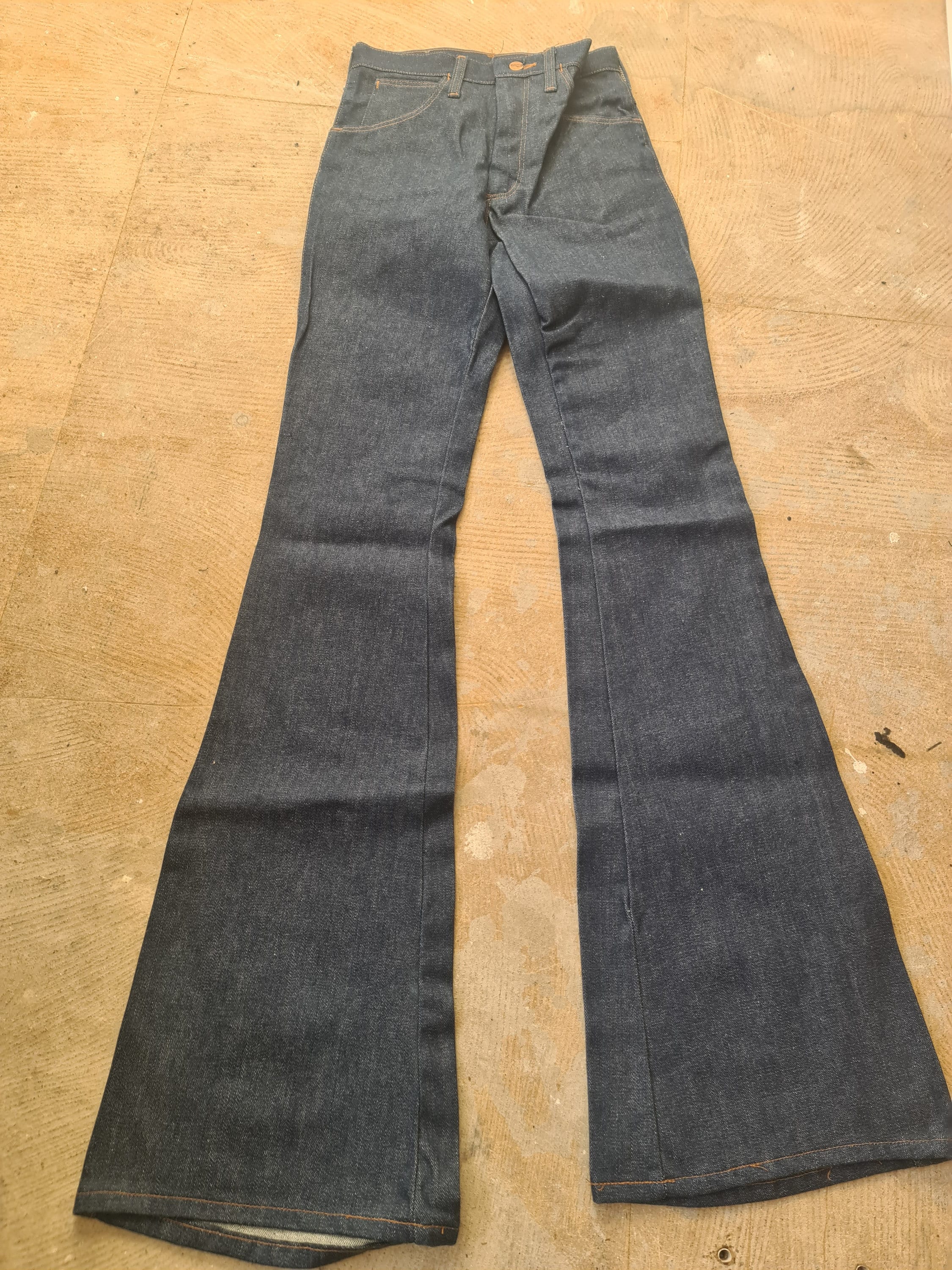 70s Lee Flared Jeans - Etsy