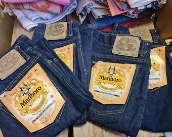 Vintage Marlboro jeans deadstock new old stock 1980s