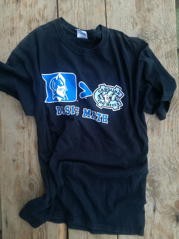 basic math duke unc shirt