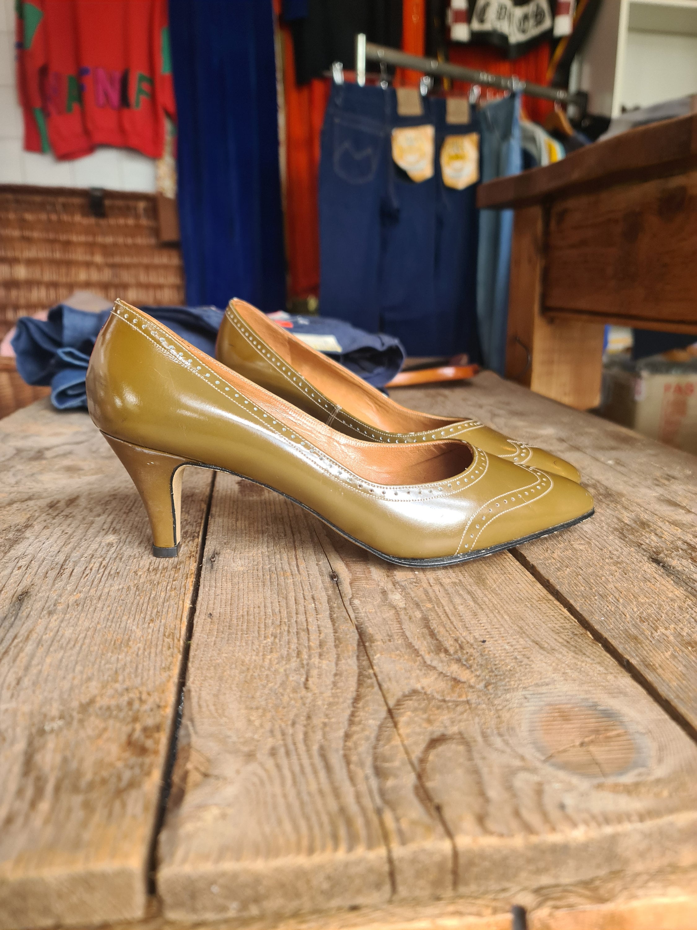 Scarpe in vernice anni '50 '60 Italia