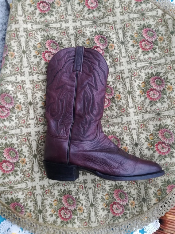 Lucchese 2000 Vintage Boots Western Cowboy UK