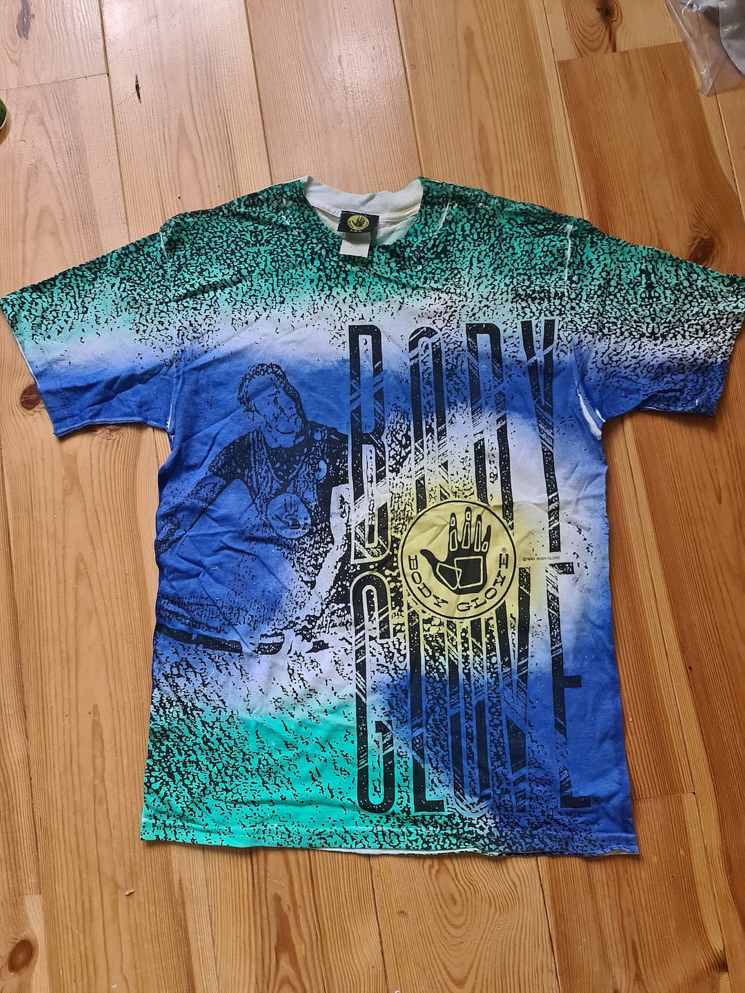 Single Stitch Body Glove 1993 T Shirt Vintage All Over Print - Etsy