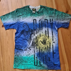 Single stitch body glove 1993 t shirt vintage  all over print