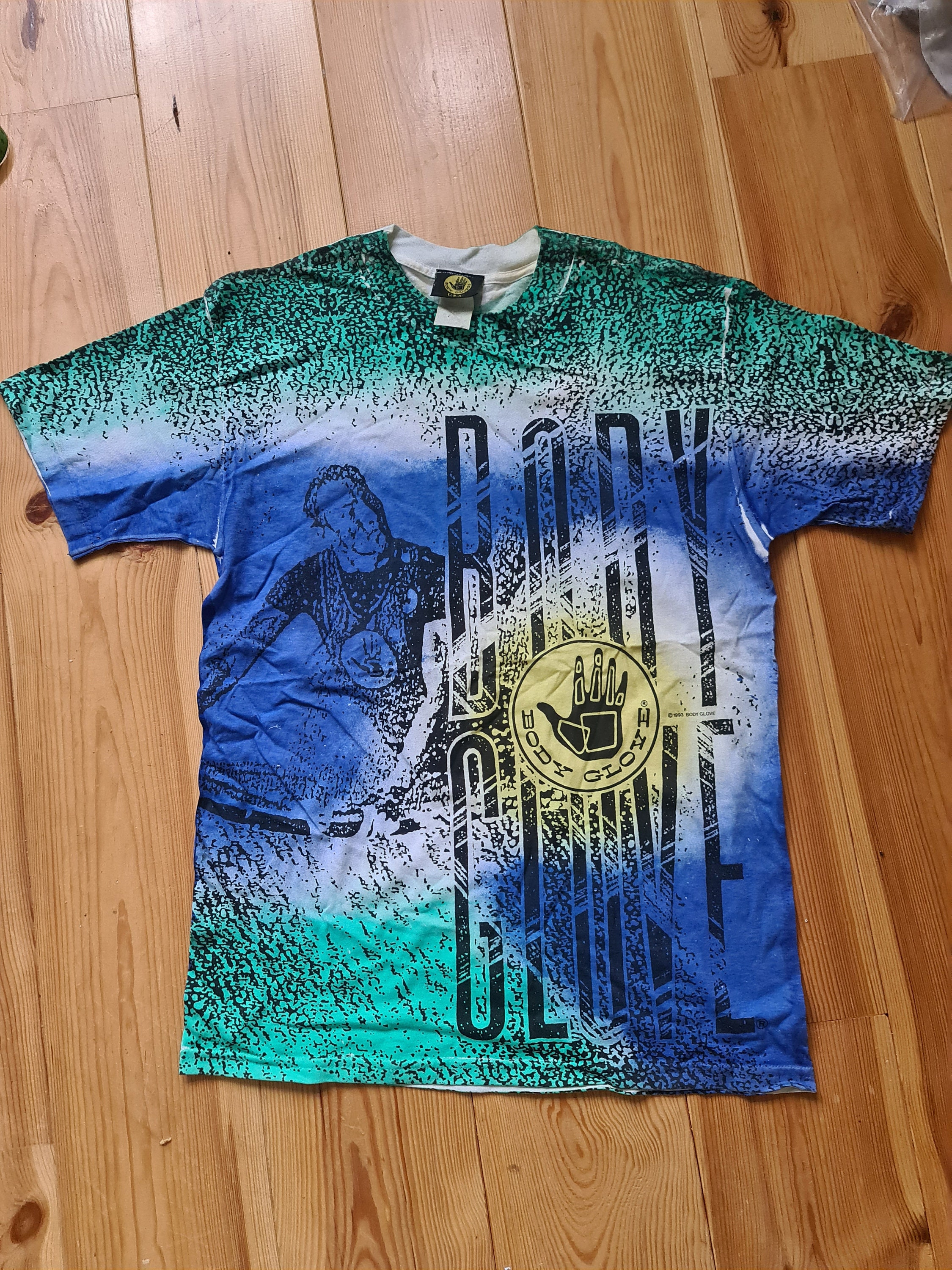 Single Stitch Body Glove 1993 T Shirt Vintage All Over Print - Etsy