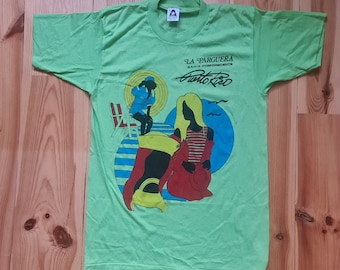 Single stitch t shirt vintage 1970 1980 bioluminescent bay
