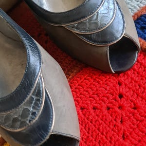 1980 pumps deadstock vintage unworn heels peep toe all. New old stock