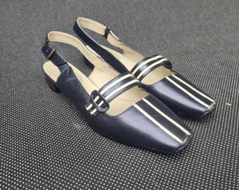 Flats 1970 flat heels deadstock vintage unworn. New old stock Sogno