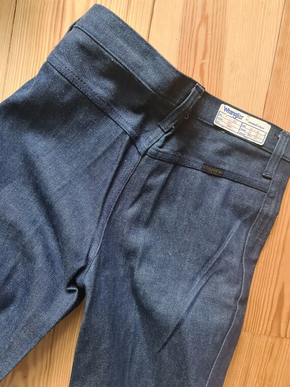 Wrangler vintage flares unworn deadstock jeans 70s - image 7