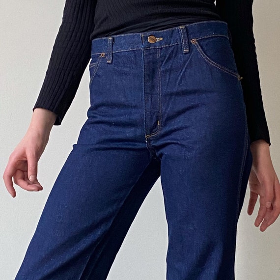 パンツ Wrangler 90s Dead Stock Denim Pant Vintage 90's 32W Deadstock Wrangler Jeans, Dark Wash Blue