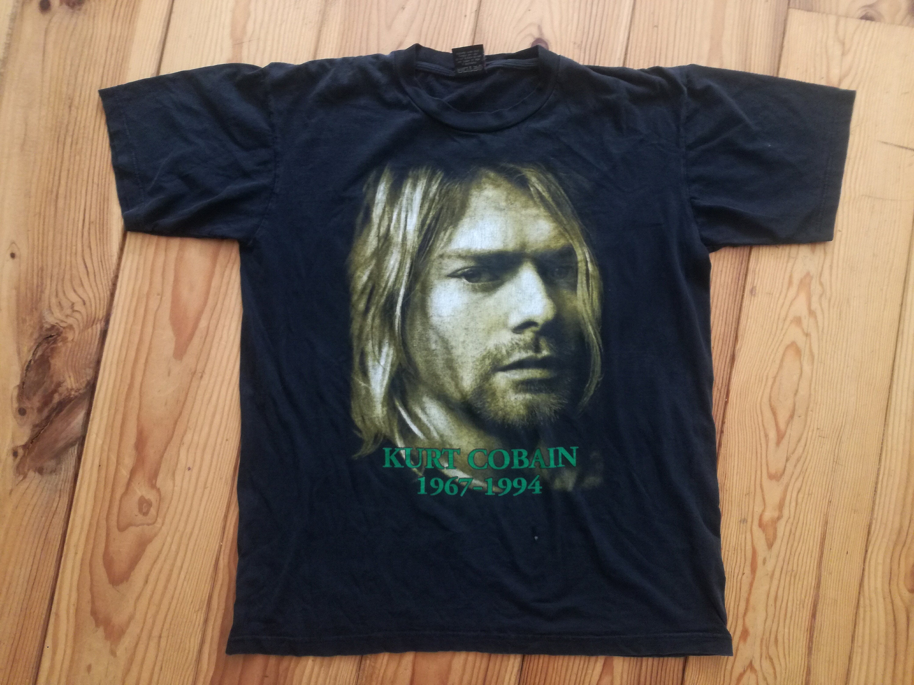 Vintage Nirvana 90s A Cry In The Dark Kurt Cobain Memorial Black ...