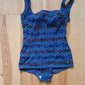 Vintage Badeanzug Bademode 1960 1950 Größe medium
