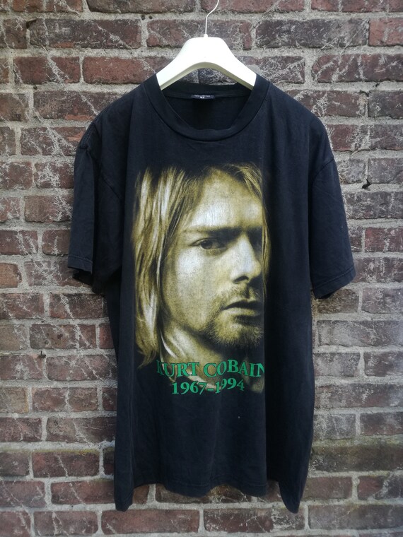 kurt cobain t shirt vintage