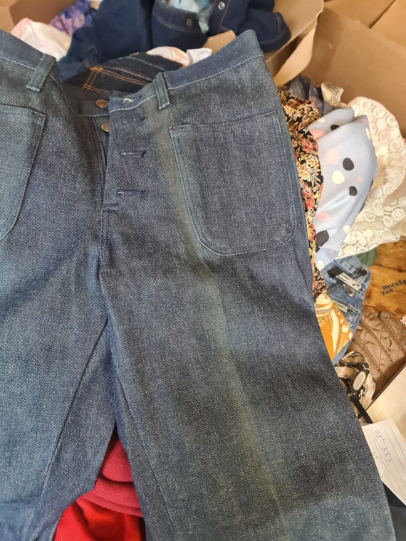 Wrangler vintage flares unworn deadstock jeans 70s - image 9
