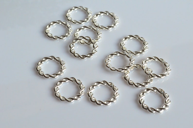10 Connector Set, Necklace Connector, Round Connector, Necklace 10 Connector Set, Necklace Connector, Round Connector, Necklace
